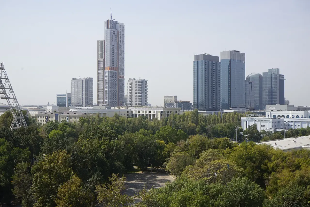 Business district, Tashkent
